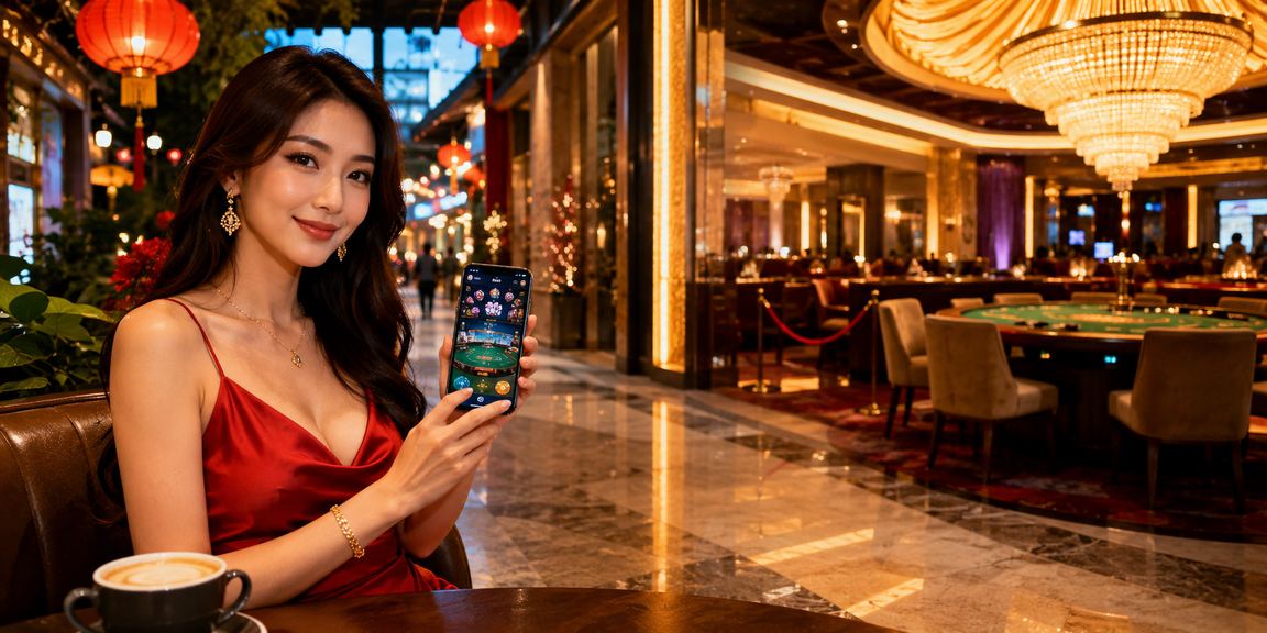 Pengguna 2nd di Johor Bahru bermain kasino mudah alih melalui aplikasi Android